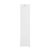 SoBuy BZR124-W Vysoká skříňka na prádlo Koupelnová police Koupelnový nábytek Bílá 40x170x38cm