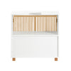 SoBuy BZR125-W Umyvadlová spodní skříňka Koupelnová skříňka Koupelnový nábytek Bílá-přírodní 60x60x33cm