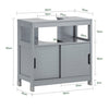 SoBuy FRG128-II-SG Skříňka pod umyvadlo Koupelnová skříňka Koupelnový nábytek Šedá 60x60x30cm