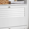 SoBuy FSR152-W Sklápěč bot Botník se 2 klapkamiBílá 80x108x25cm