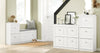 SoBuy FSR64-W Lavice se sedákem Lavice na boty Bílá 104x52x24cm