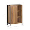 SoBuy BZR65-PF Prádelní skříň Prádelník Koš na prádlo Koupelnový nábytek 60x90x30cm