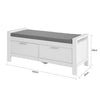 SoBuy FSR74-W rozměry 100x40x40 cm – nákresový diagram s kótami