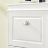 SoBuy FSR94-W Sklápěč bot Botník se 3 klopami Bílý 53x117x24cm