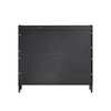 SoBuy FSR100-SCH Sklápěč bot se 4 klapkami Botník Úzký botník Černá 100x90x19cm