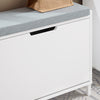 SoBuy FSR151-K-W Sklápěč bot zká botník Botník Bílá 60x52x24cm