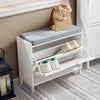 SoBuy FSR151-K-W Sklápěč bot zká botník Botník Bílá 60x52x24cm