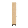 SoBuy FSR155-N Výklopný botník Úzký botník Komoda na boty Přírodní 60 x 127 x 24 cm