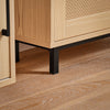 SoBuy FSR155-N Výklopný botník Úzký botník Komoda na boty Přírodní 60 x 127 x 24 cm