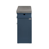 SoBuy FSR64-B Lavice se sedákem Lavice na boty Modrá 104x52x24cm