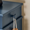 SoBuy FSR78-B Botník Výklopný botník Komoda na boty Modrá 55x83x24 cm