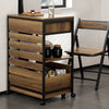 SoBuy FKW118-PF Servírovací vozík Kuchyňský vozík Barový vozík Vintage 60x90x45cm
