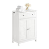SoBuy FRG238-W Koupelnová komoda, koupelnová skříňka, příborník, předsíňka, bílá 60x87x35cm