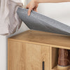 SoBuy FSR148-N Lavička na boty Lavice s úložným prostorem Botník Lavice do předsíně Přírodní 110x47x35cm
