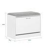 SoBuy FSR16-HG Lavice na boty Stojan na boty Sklápěč bot 60x46x30cm
