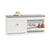 SoBuy FSR64-W Lavice se sedákem Lavice na boty Bílá 104x52x24cm