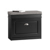 SoBuy FSR82-K-SCH Lavice s podsedákem Botník Černý 61x51x24cm
